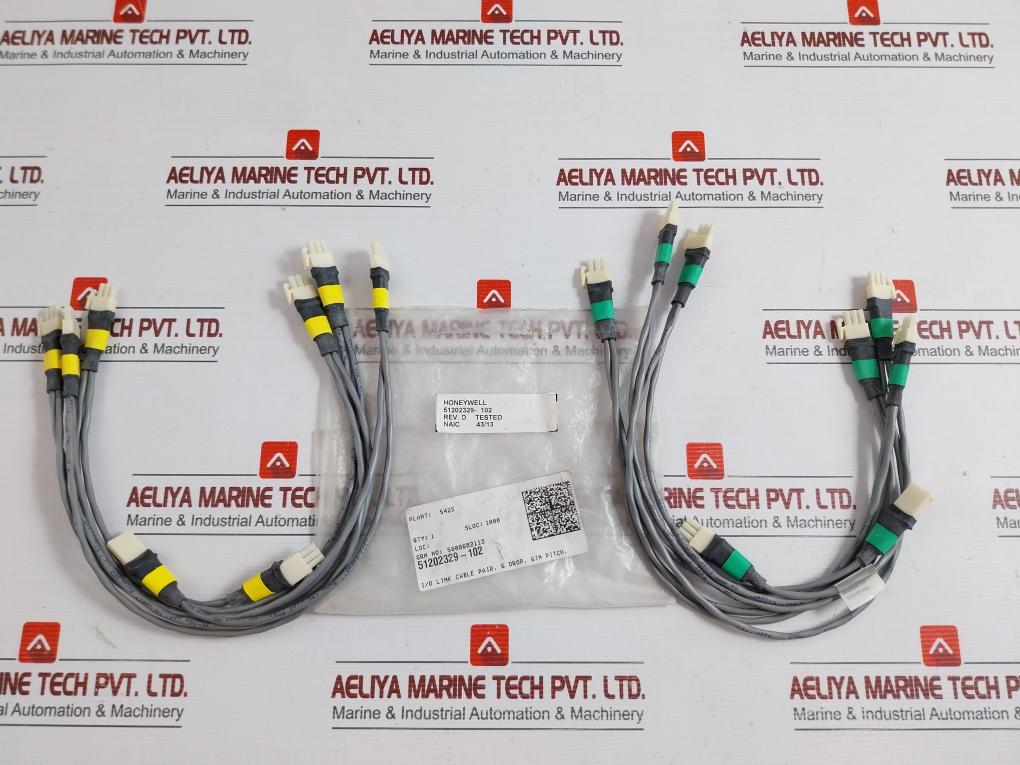 I/O Link Cable Set 51202329-102 Rev-D By Honeywell