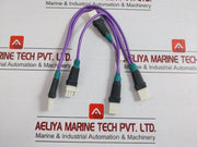 I/O Link Violet Header Cable Set Part No. 51202329-616 By Honeywell