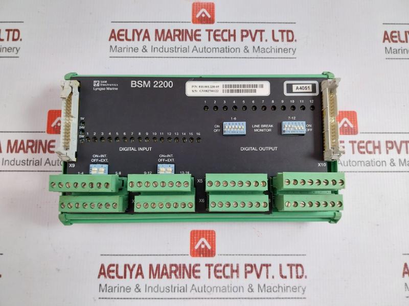 I/O Module By Sam Electronics 810.001.230-25 Bsm 2200