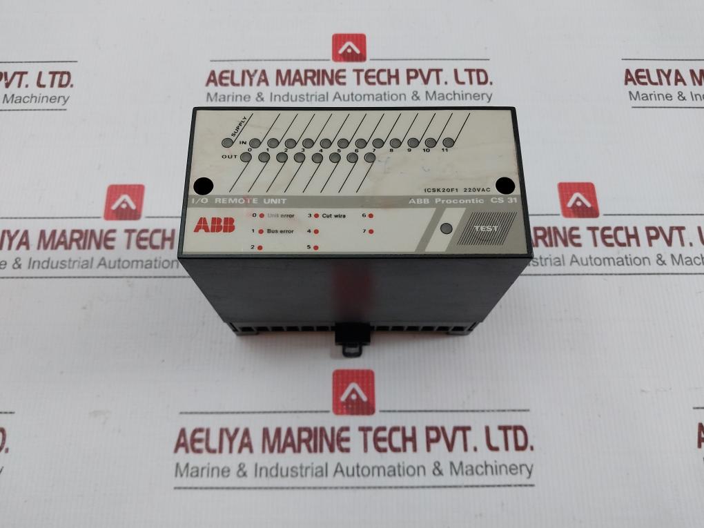 I/O Remote Module 220vac Brand Abb Icsk20f1