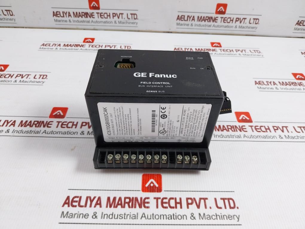 Ic670gbi002cak Bus Interface Unit 24vdc 700ma Brand Ge Fanuc