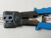 Ideal 30-696 Ratchet Telemaster Modular Plug Termination Crimp Tool Nd 3050-3