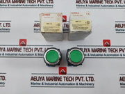 Idec Abn110G Pushbutton Round Flush Momentary Green Hw-u10
