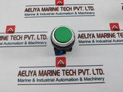 Idec Abn110G Pushbutton Round Flush Momentary Green Hw-u10
