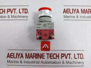 Idec Assembly Push-Button Switch With Block Base 600v 10a Part No. Avw311r