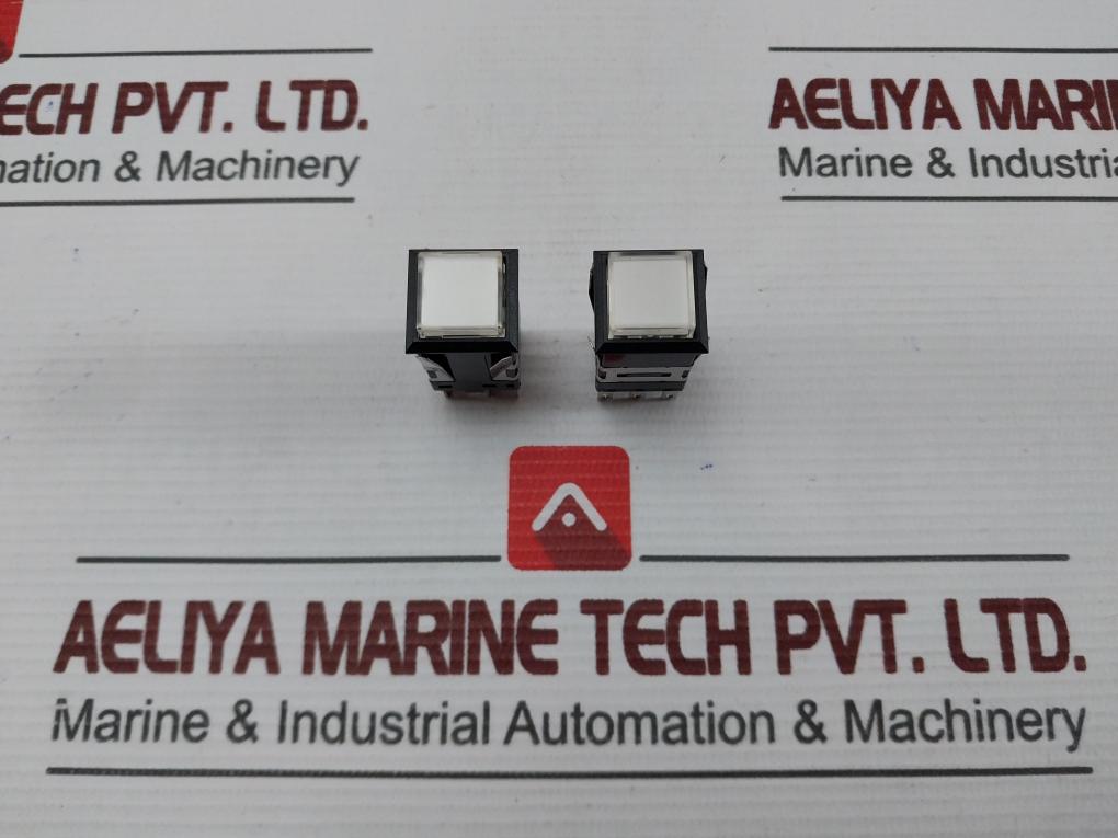 Idec Ma2L-m614W Push Button Switch With Indicator Lamp New