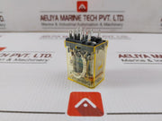 Idec Ry4S-ul Dc24V 4-pole Miniature Relay With Base 5A 240Vac