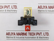 Idec Ry4S-ul Dc24V 4-pole Miniature Relay With Base 5A 240Vac