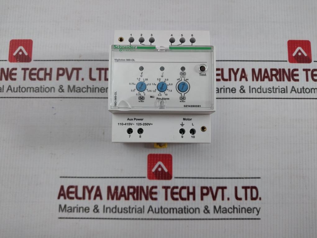 Imd-Im9-Ol Offline Motor Insulation Monitoring Device By Schneider Electric