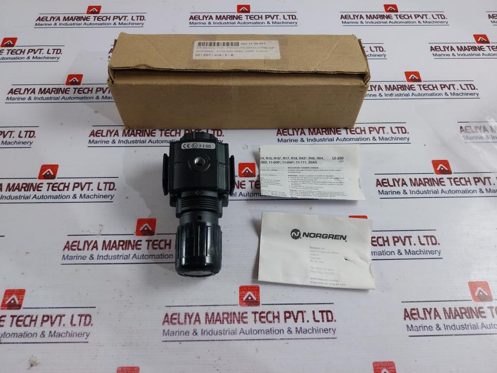 Imi Norgren R73G-4Gk-rmn Air Regulator/Pressure Regulator (175 °F Max - 80 °C Max)