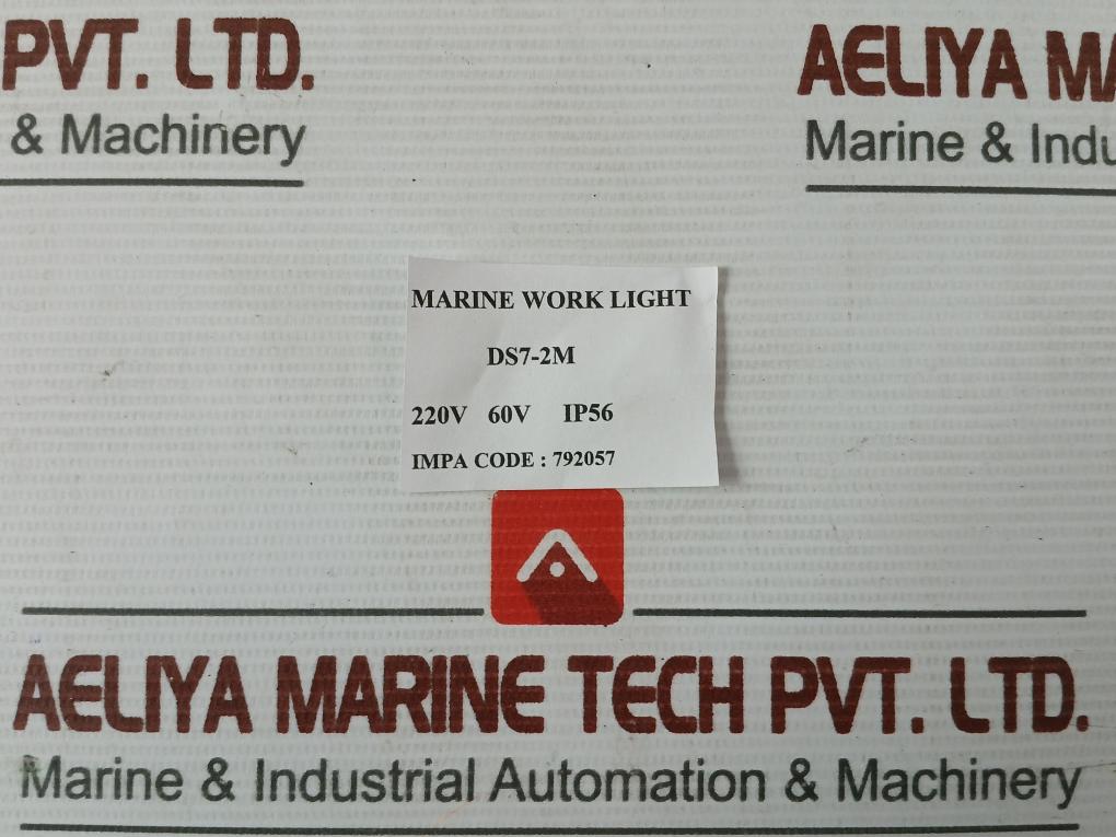 Ds7-2m Impa Marine Work Light 220v In Used