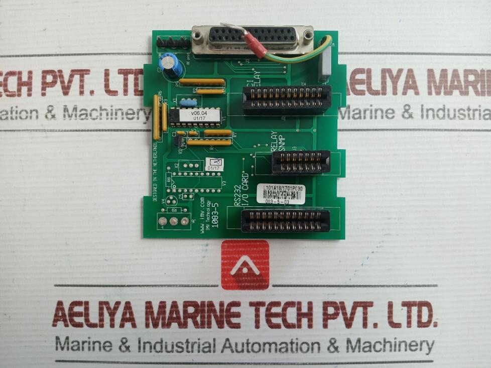 Condition Used Imv Technology Snmp Card  94v-0 I/O & Relay 1083-5-03 Uc001