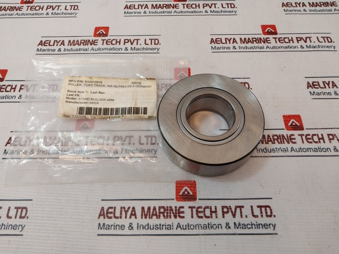 Ina Aker Nutr 45100 A Yoke Track Roller Bearing Stand Builder Arm Ba0010916