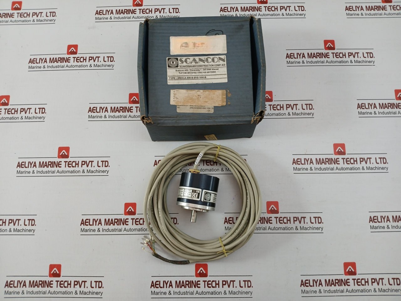 Incremental Rotary Encoder 2rex-A500-N-10-66-10m-B Scancon 10m  - 1.260 Kg