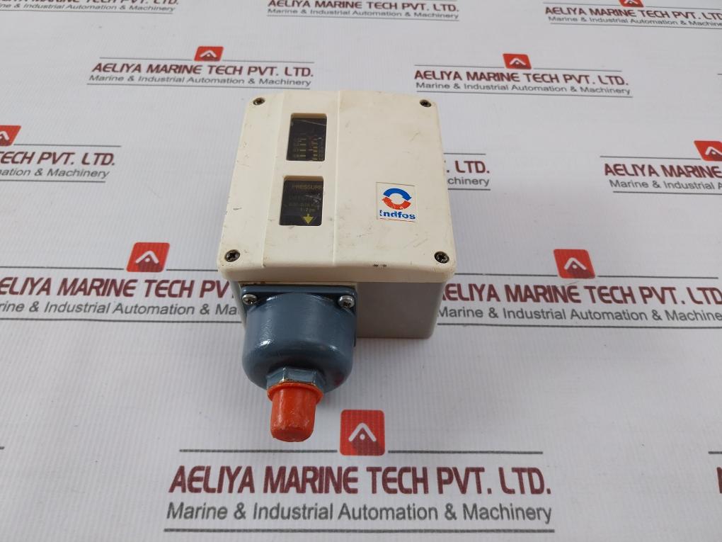 Indfos Rt 112 Pb Pressure Switch Ac 10A 380Vac Dc 12W 12–220V 0.1–1.1 Kg/Cm2
