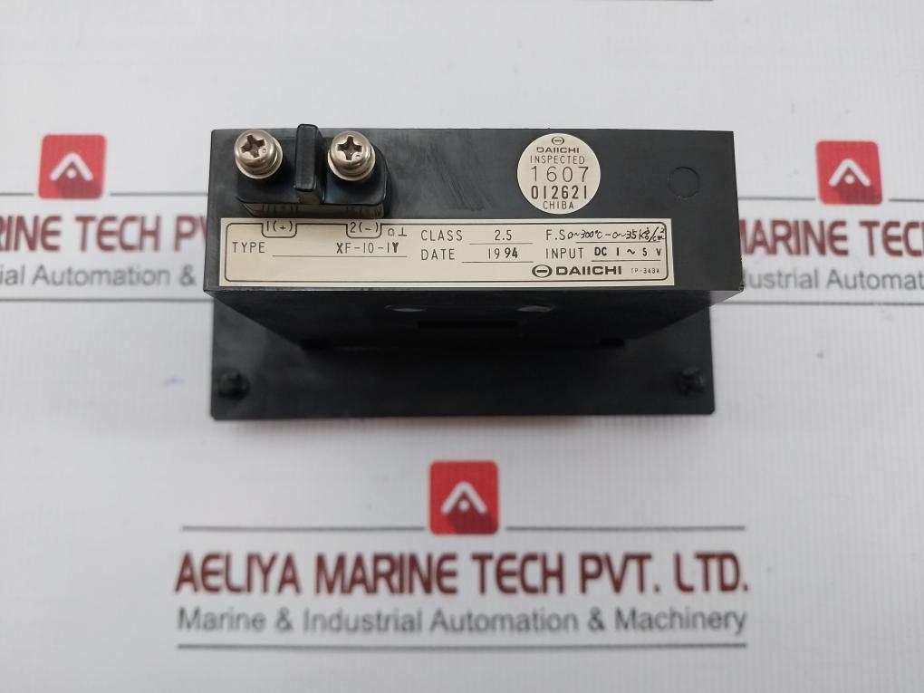 Indicating Meter Input-Dc 1-5v Brand Daiichi Xf-10-1y