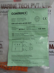 Inductive Proximity Sensor 10-30 Vdc By Contrinex Dw-Ad-603-M10e-637