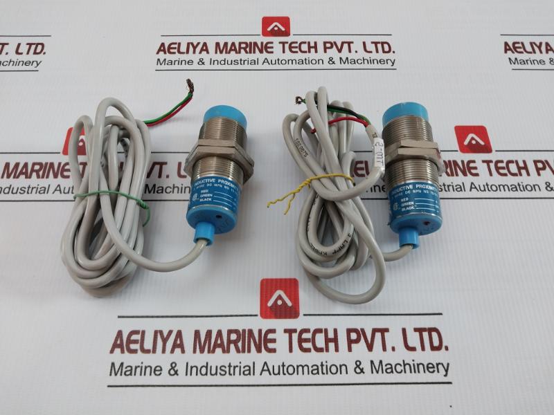 Inductive Proximity Sensor 2-Meter Jai 3 Wire Dc Npn No - Used  In Condition