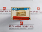 Industrial Control Cam Switch 600v/7.5a By Fuji Electric Ak22-1m2205pb