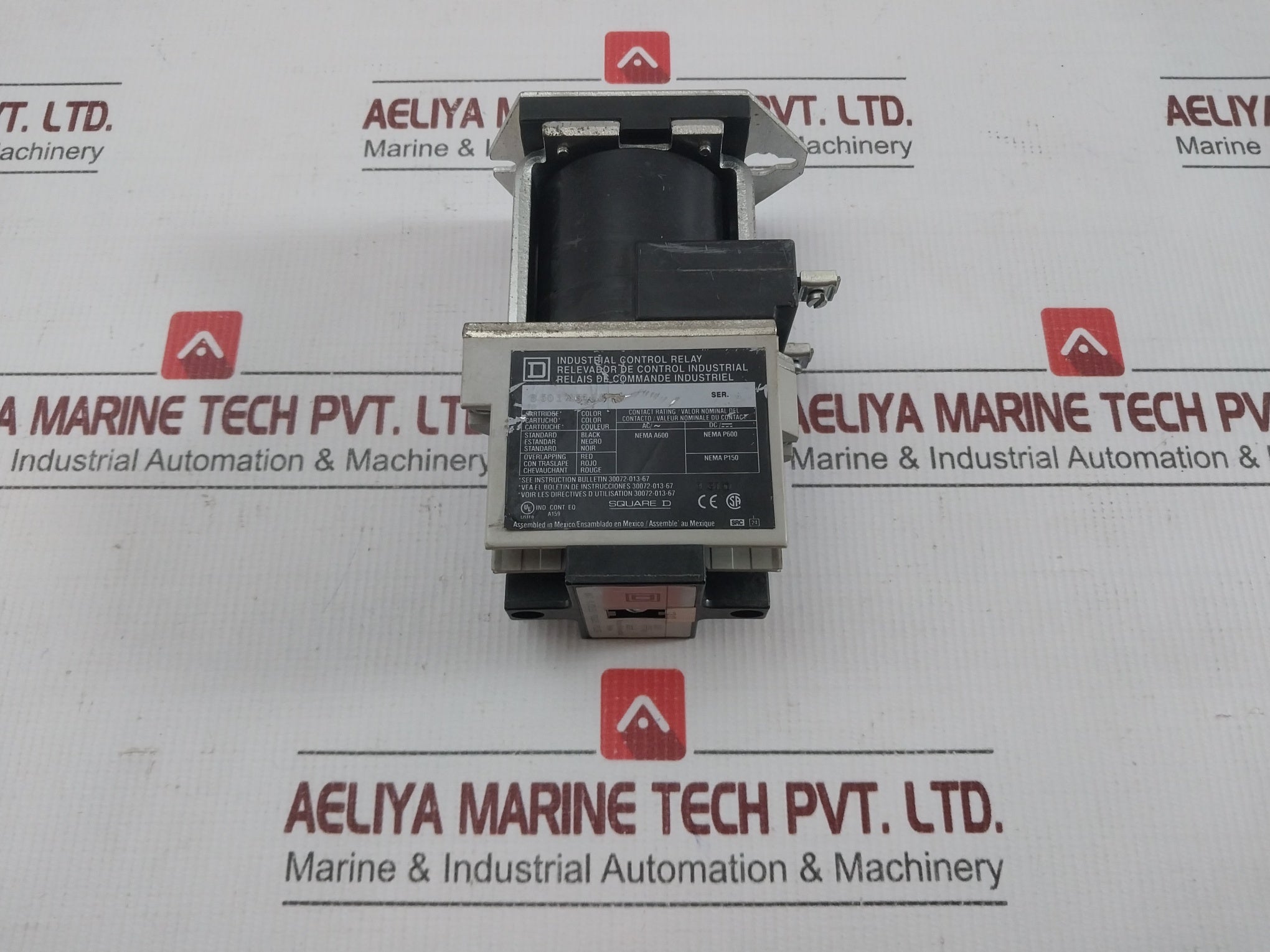 Industrial Control Relay 8-Pole By Square D 8501