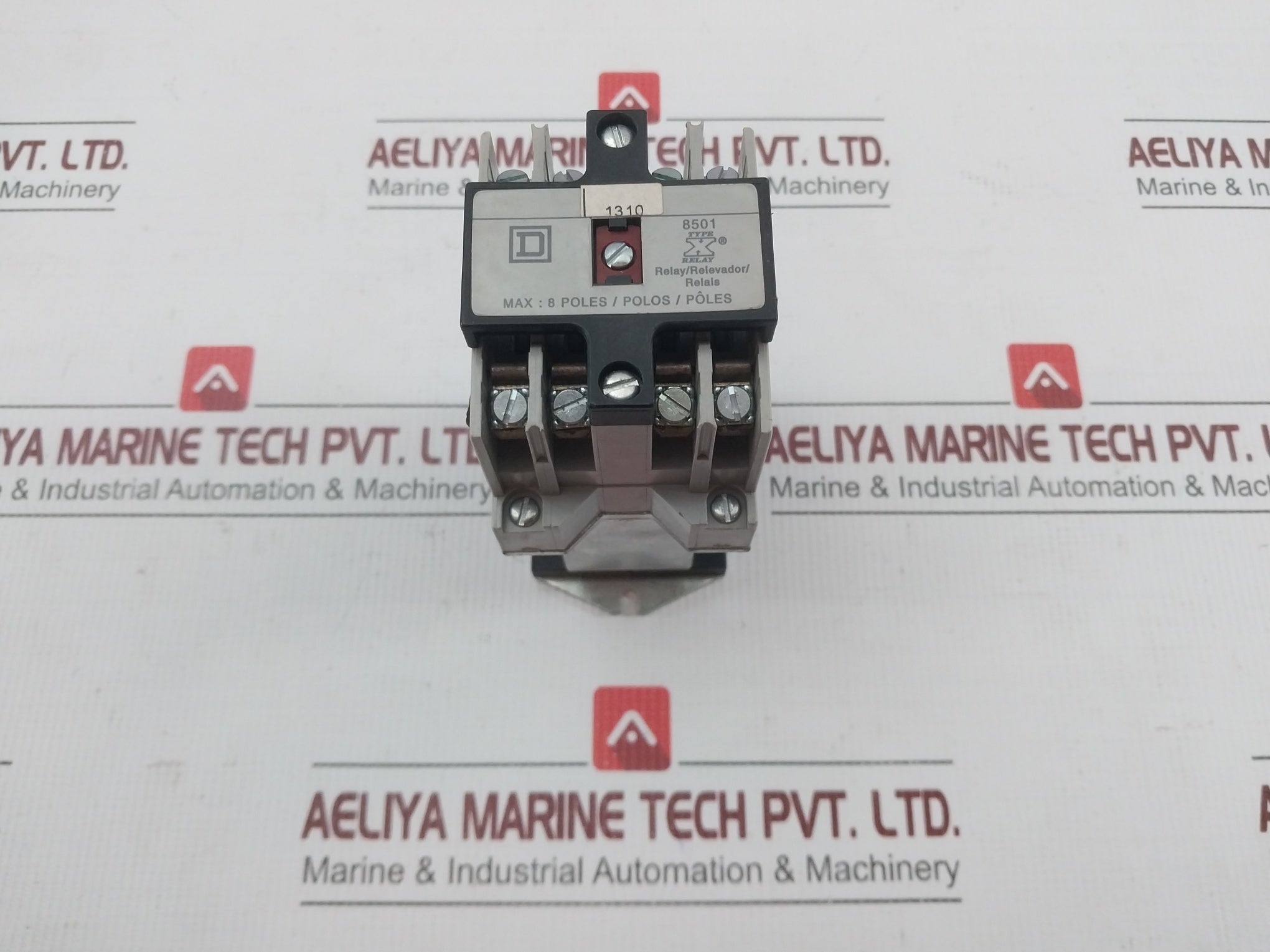 Industrial Control Relay 8-Pole By Square D 8501