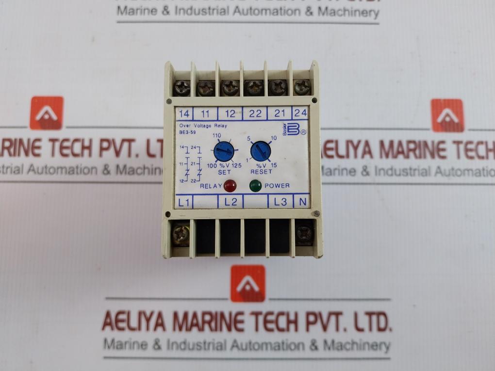 Input-120v Over Voltage Relay Brand In Basler Be3-59-1a1n1