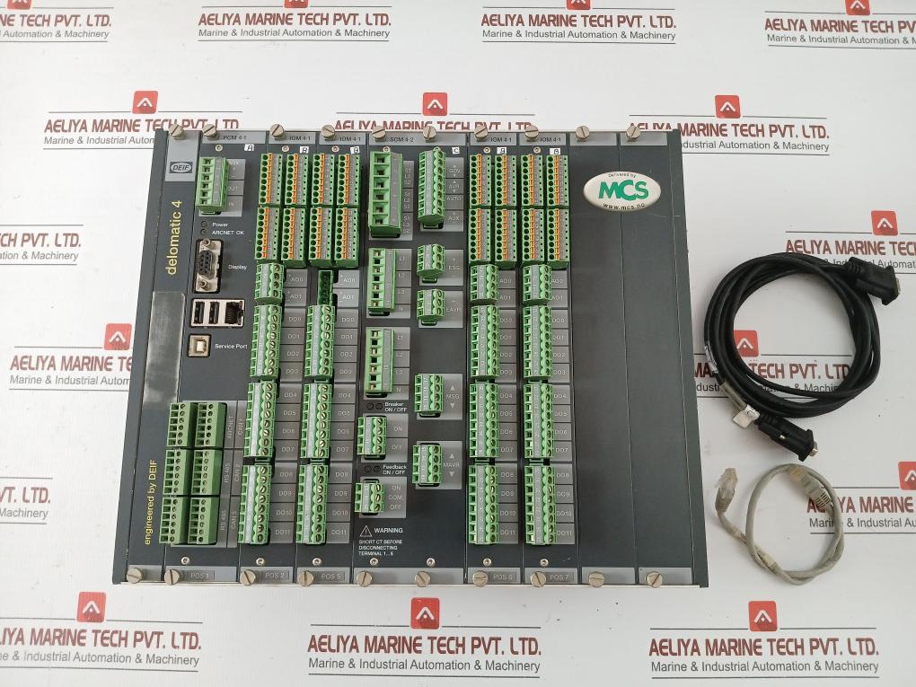 Input 0-10V/0-20 Ma  Dgu 0007 BY Deif Generator Control System 3-meter