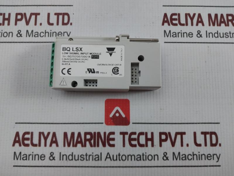 Input Module Low Signal 20v Dc/Ac Bq Lsx By Carlo Gavazzi
