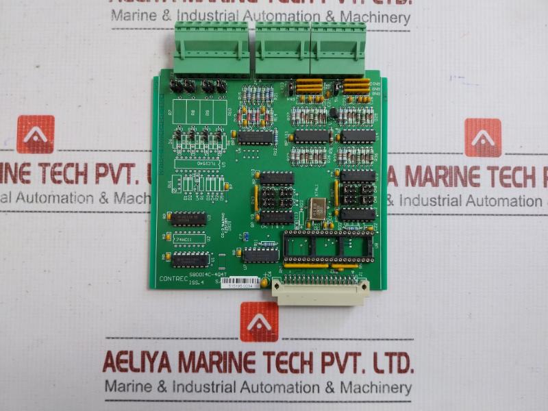 Input Pcb Card 94v-0 Contrec  Part No. S800i4c-4q4t