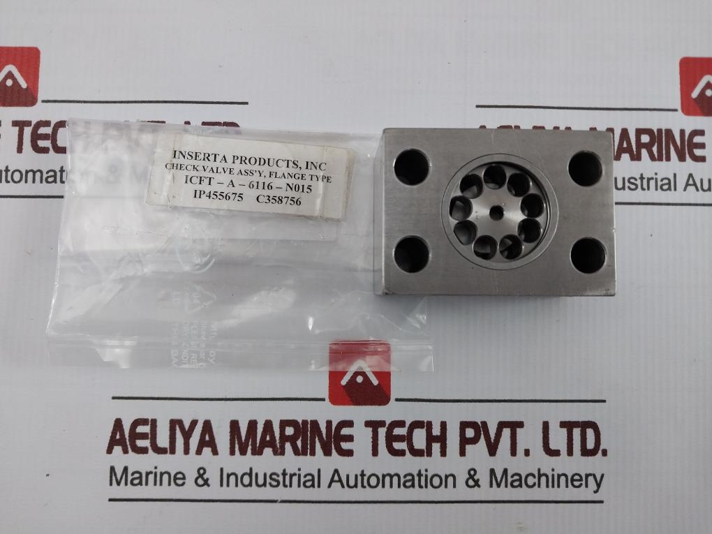 Inserta Icft-a-6116-n015 Flange Type Check Valve Assembly