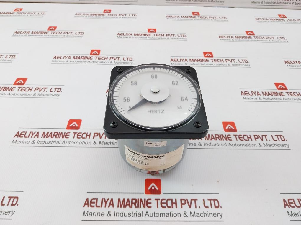 Instru-Measure Part Number 103372anan Frequency Meter 55-65 Hertz @ 120 Acv