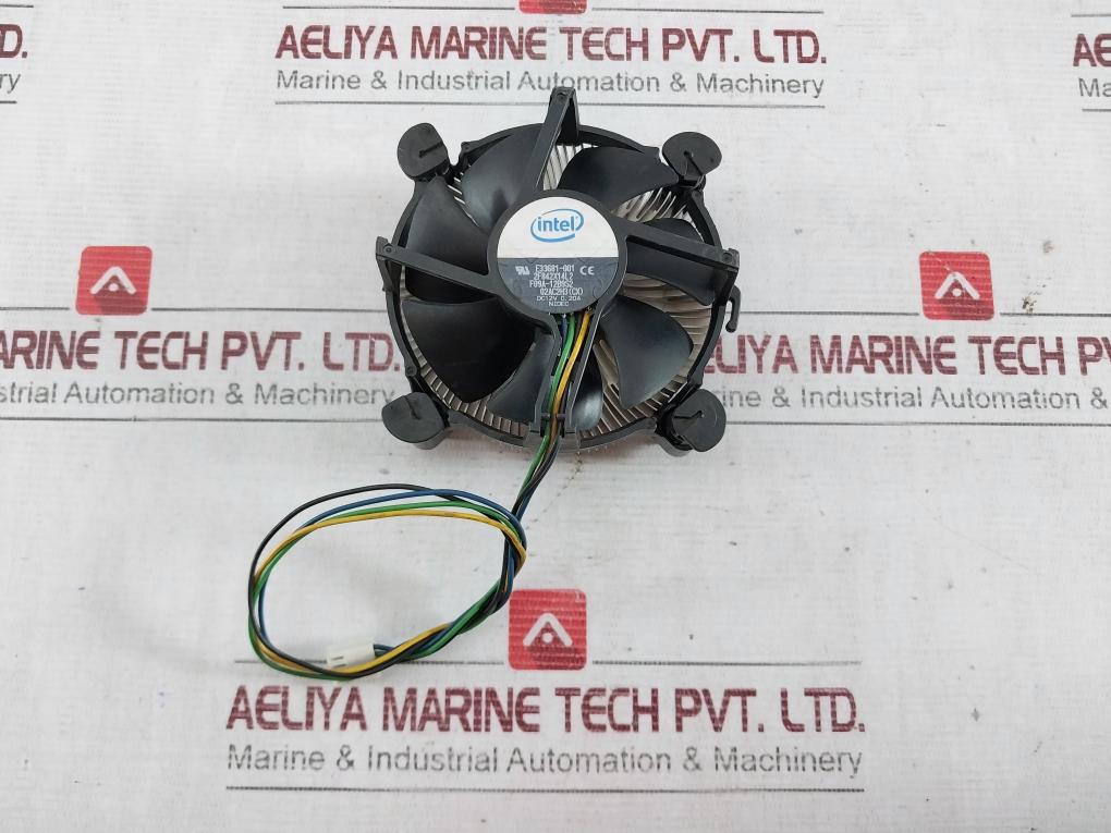 Intel E33681-001 Desktop Heatsink & Cooling Fan Assembly Dc12V 0.20A 02Ac2H3