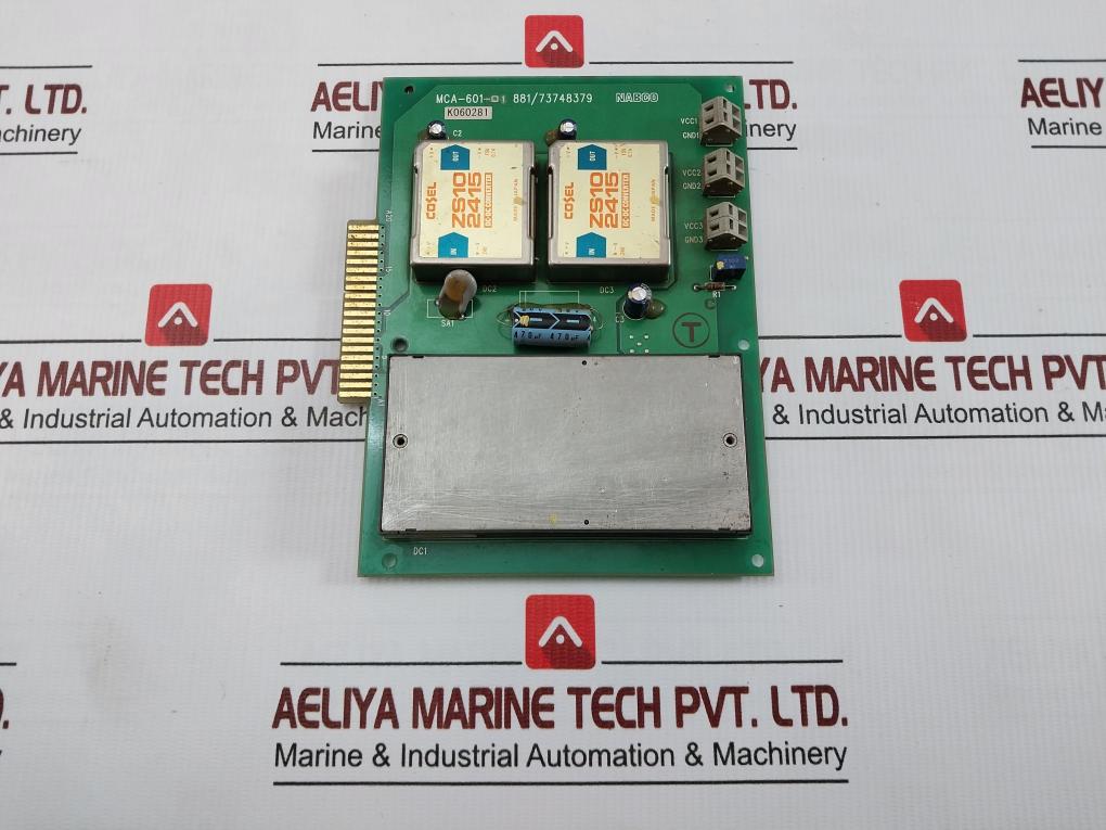 Interface And Power Distribution Card Nabco Mca-601-01- Used
