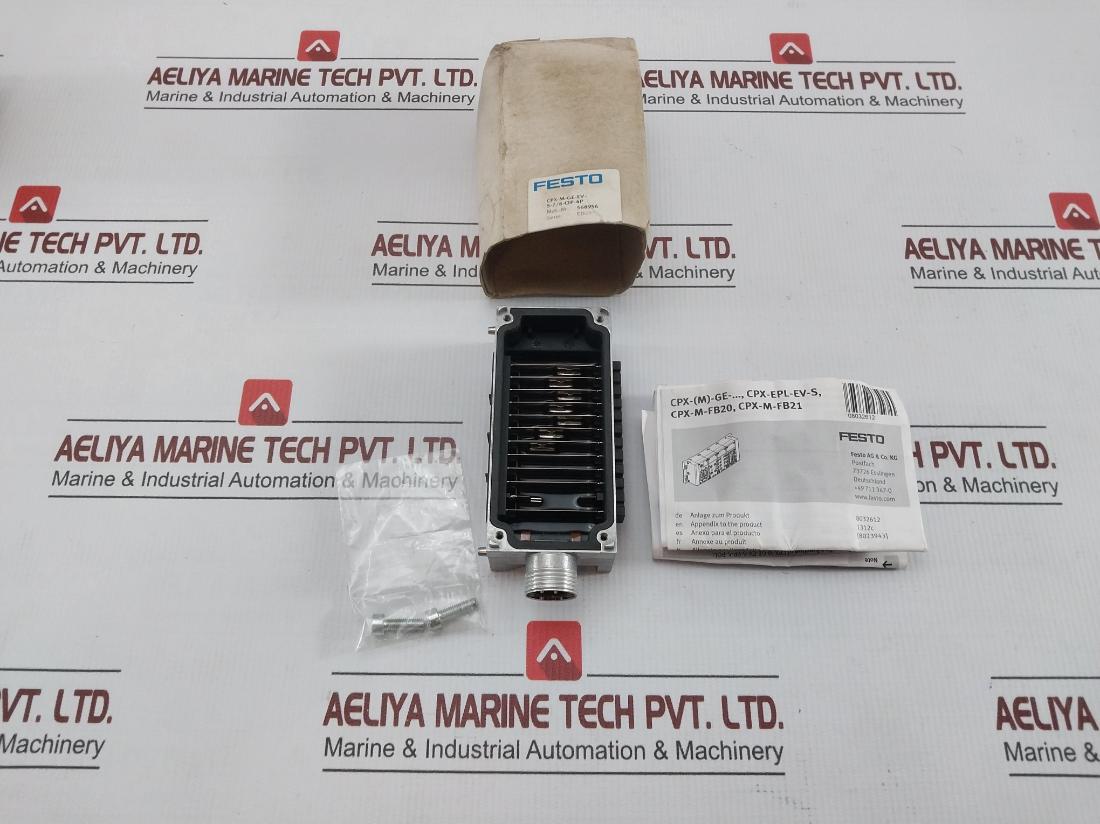Interlinking Block Cpx-M-Ge-Ev-S-7/8-Cip-4p By Festo