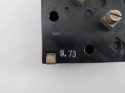 Interschalt 50/5A Ammeter 0-50/100A