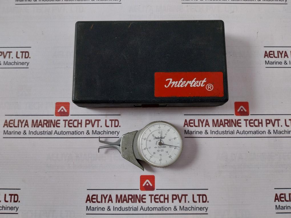 Intertest 0.01 Mm Dial Indicator Groove Gage Measuring Tool