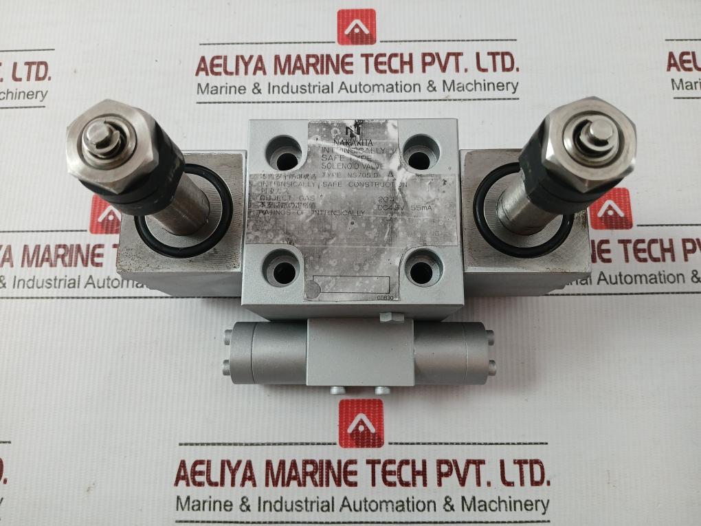 Intrinsically Safe Type Solenoid Valve Dc4.5v 55ma By Nakakita Ns705-D-A