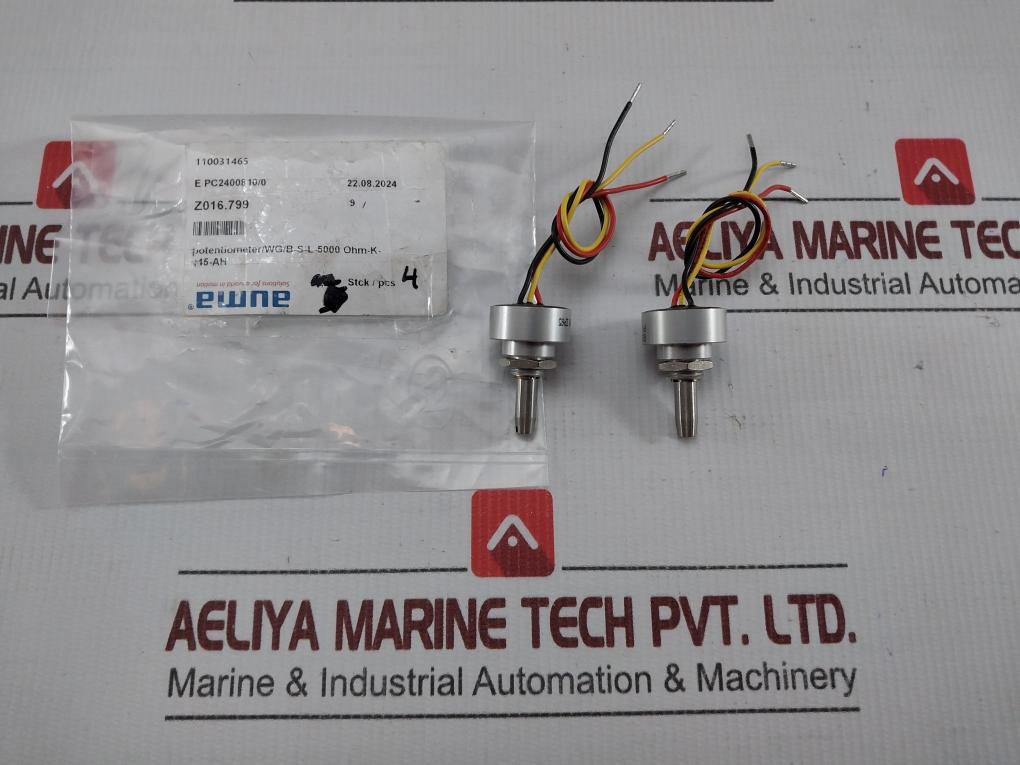 Ip65 Potentiometer Contelec Pl 321-5k0/K In New