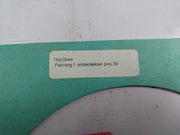 Iron Pump T6A3944 Gasket For End Cover Pump Type Bc T-6 771.12.00.039