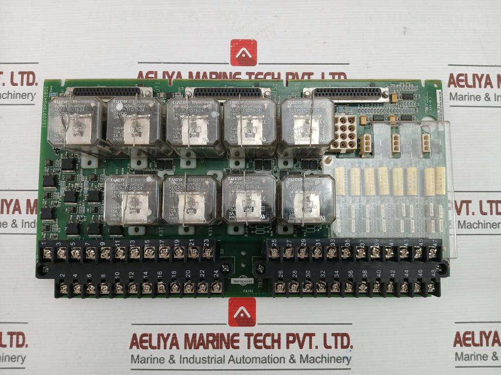 Is200trpgh1bde Primary Trip Terminal Board Ttm-Rr-4 94v-0 By General Electric