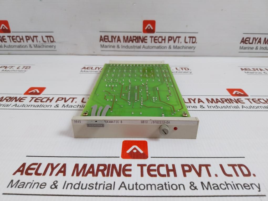Iskamatic B Binary Signal Acquisition Card Brand Siemens Gb13/6fq2213-0a