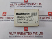 Lot of 10X Italweber 16a Ch14 Fuse 660v