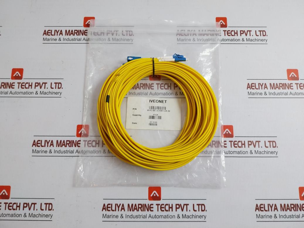 Fiber Optic Patch Cable Set By Iveonet Ifpc-Sc-Lc-Os1-Dx-20