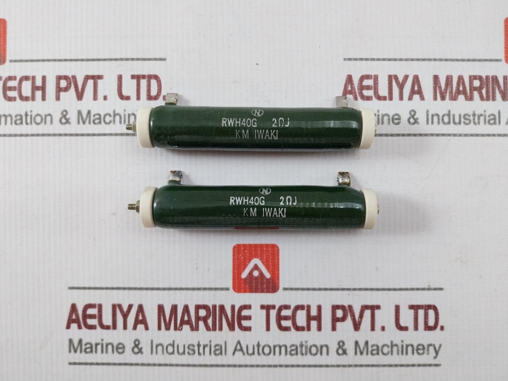 Iwaki Rwh40G Tube Resistor 2ΩJ