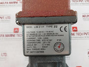 J+J L55 Z V1 Butterfly Valve W/ Electrical Valve Actuator 12-48 Dc 15-48 Ac