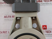 J+J L55 Z V1 Butterfly Valve W/ Electrical Valve Actuator 12-48 Dc 15-48 Ac