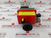 J+J L55 Z V1 Butterfly Valve W/ Electrical Valve Actuator 12-48 Dc K210