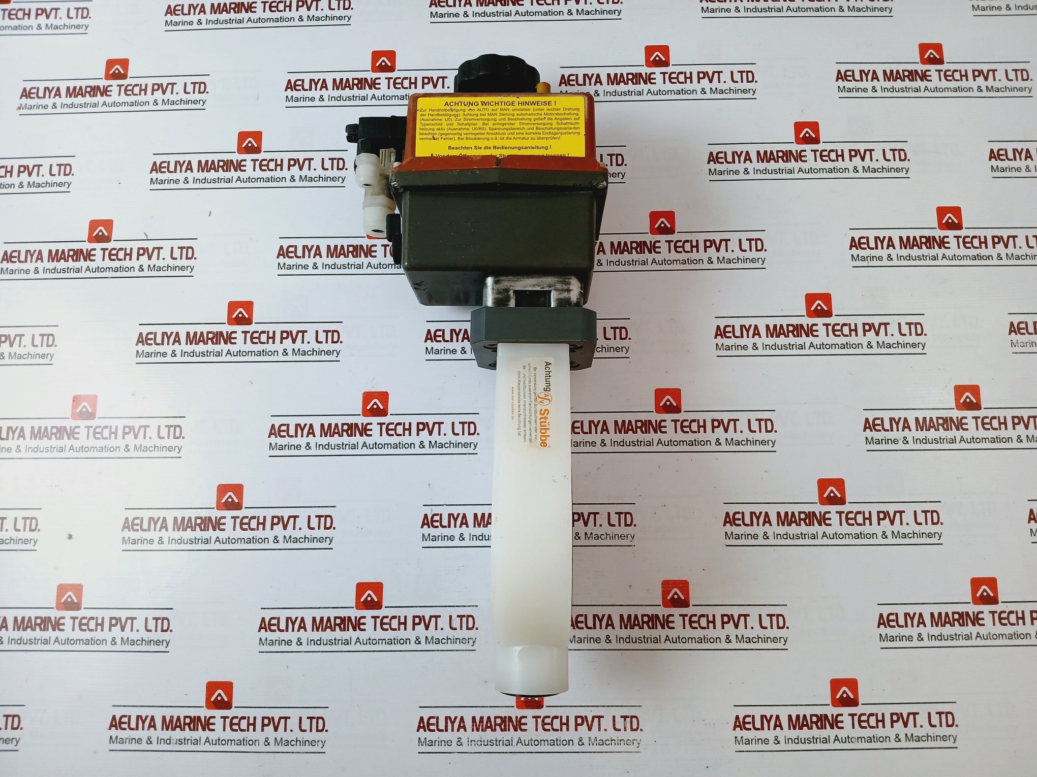 J+J L55 Z V1 Butterfly W/ Electrical Valve Actuator 12-48 Dc / 15-48 Ac