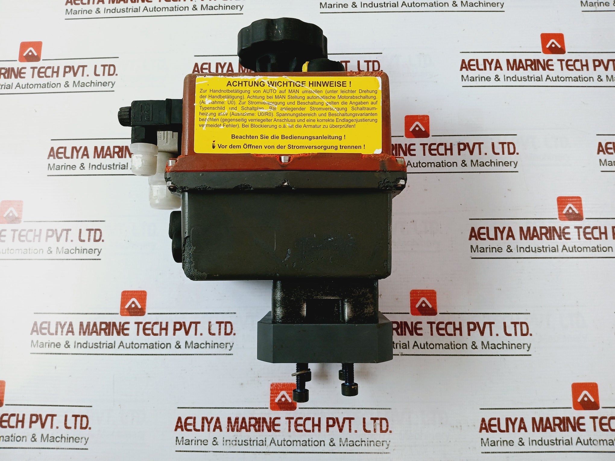 J+J L55 Z V1 Electric Butterfly Valve 00702186812 12-48 Dc / 15-48 Ac