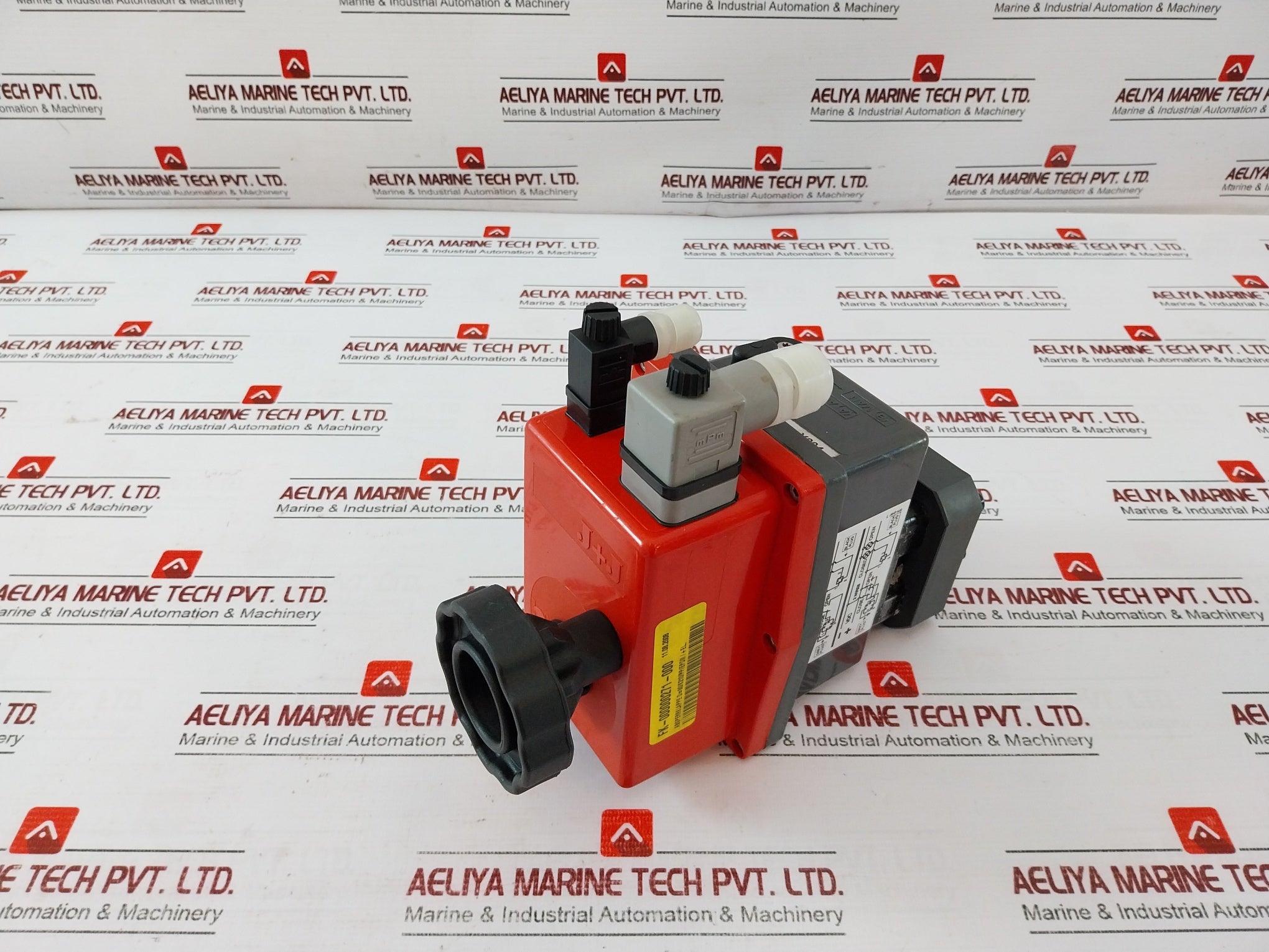 J+J L55 Z V1 Type J2 Flow Valve Actuator 12-48 Dc / 15-48 Ac Ip 65 3.9A-0.60A